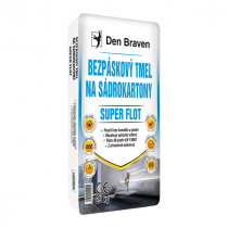 Debbex Bezpáskový tmel na sádrokartony SUPER FLOT - 5 kg bílá, pytel - N1