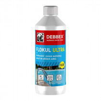 Debbex Cranit Flokul ULTRA - vločkování - 0,5 L namodralá, láhev - N1