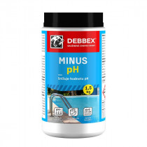 Debbex Cranit pH minus - snižuje hodnotu pH - 1,5 kg namodralá, dóza - N1