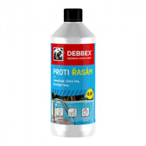 Debbex Cranit Proti řasám - zabraňuje růstu, likvidace - 0,5 L namodralá, láhev - N1