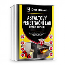 Debbex DenBit ALP 300 - Asfaltový penetrační lak - 4 kg plechovka, černá - N1