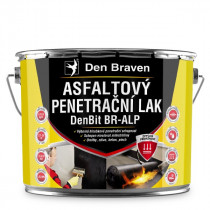 Debbex DenBit BR-ALP - Asfaltový penetrační lak - 4,5 kg plechovka, černá - N1