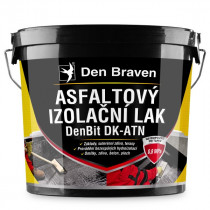 Debbex DenBit DK-ATN - Asfaltový izolační lak - 9 kg kbelík, černá - N1