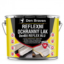 Debbex DenBit REFLEX ALU - Reflexní ochranný lak - 9 kg plechovka, stříbrná - N1