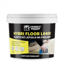 Debbex Elastické lepidlo na podlahy HYBRI FLOOR L8400 - 5 kg světle hnědá, kbelík - N1