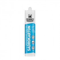 Debbex Brousitelný tmel na sádrokartony - 280 ml bílá, kartuše - N1