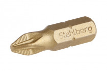 Bit křížový Pozidriv PZ1x25 mm TiN, Stahlberg - N1