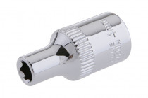 Hlavice nástrčná 1/4" 6hran 4 mm CrV, FESTA 17820 - N1
