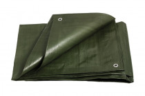 PE plachta zakrývací 2x3m 100g/m2 zelená - N1