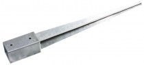 Patka sloupku 151x151x150mm/75cm tl. 1.8mm ZN - N1