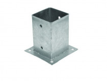 Patka sloupku 121x121x150mm tl. 1.8mm ZN - N1