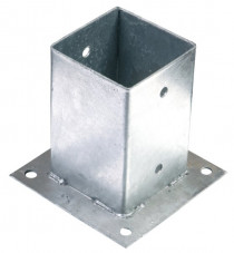 Patka sloupku 81x81x150mm tl. 1.8mm ZN - N1