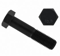 Šroub šestihranný částečný závit DIN 931 M8x55-10.9 bez PÚ - N1